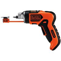 BLACK+DECKER Cordless Screwdriver with Screw Holder, SmartSelect, 6V (LI4000)
