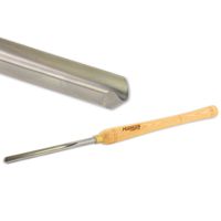 Hurricane Turning Tools, Woodturning Bowl Gouge, High Speed Steel, 1/2 Inches Flute (5/8 Inches Bar Stock)