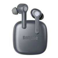Wireless Earbuds, [Upgraded] Boltune Bluetooth V5.0 in-Ear Stereo [USB-C Quick Charge] IPX7 Waterproof Wireless Headphones 40Hours Playing Time Bluetooth Earbuds Built-in Mic Single/Twin Mode, Grey
