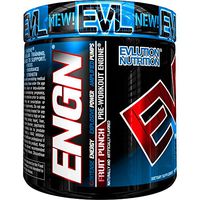 Evlution Nutrition ENGN Pre-Workout, Pikatropin-Free, 30 Servings, Intense Pre-Workout Powder for Increased Energy, Power, and Focus (Fruit Punch)