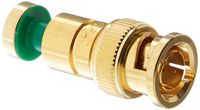 Platinum Tools 18235    BNC RGB Compression 24AWG, Gold Plated, 25-Pack