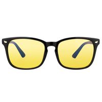 Zeelool Unisex Night Vision Driving Eyeglasses Bright Black