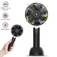 Mini Handheld Fan Rechargeable Powerful Battery Fan Personal Portable Fans with USB Hand Fans for Home, Desk, Traveling, Outdoor