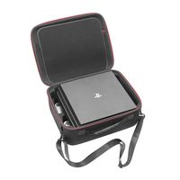 RLSOCO Hard Shell Carrying Case for Playstation 4 / Playstation 4 Pro Console and Accessories - Fits for PS4 Controllers, Headsets, Mobile Hard Drive, Cables 
