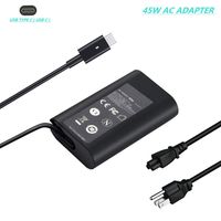 ArtiConnex| 45W USB C Charger for Dell XPS 12 9250, Dell XPS 13 9350, Dell Latitude 12 7275, Latitude 13 7370, Venue 8 Pro 5855 and Inspiron 13 7000 Series