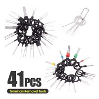 VADIV Terminal Removal Tool Kit for Car,Wire Connector Pin Release Key Extractor Tools Set for Most Connector Terminal（ 41 Pcs ）