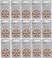 Size P312 Powerone Hearing Aid Batteries, 90 Count