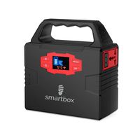 Smart Box Portable Generator CPAP Battery Back up Camping and Emergency Power Charging Station with Multiple USB & AC Outlets-100-watt 40800mAh Battery Charger with Ultra-Bright LED Light