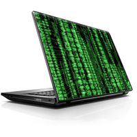 15 15.6 inch Laptop Notebook Skin vinyl Sticker Cover Decal Fits 13.3" 14" 15.6" 16" HP Lenovo Apple Mac Dell Compaq Asus Acer / matrix code