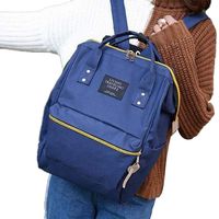 Feriay Women Casual Mommy Feeding Bottle Backpack Zipper Student Schoolbag Backpacks