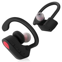 True Wireless Earbuds Bluetooth Headphones, HD Stereo Sound Wireless Headset, Built-in Mic, Long Playtime, Noise Canceling, IPX4 Sweatproof TWS Sport in-Ear Earphones for Gym/Workout