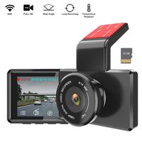 Car Dash Cam 1080P Full HD Dash Camera for Cars Recorder Include 16GB Micro SD Card, Clear Night Vision, 170° Wide Angle, Motion Detection, Parking Monitoring, G-Sensor, Loop Recording,OBD Port