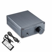 Nobsound Mini 50W x 2 TPA3116 2.0 Channel HiFi Stereo Digital Power Amplifier Receiver Class D Integrated Amp for Home Speakers (with Power Supply)