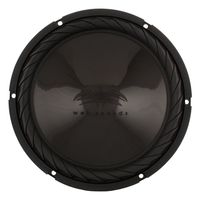 Wet Sounds SS-10BS4 Black 10" Single 4 Ohm Subwoofer - 250 Watt RMS