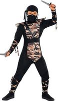 amscan Boys Combat Ninja Costume - Small (4-6)