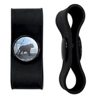 GRAPHICS & MORE Black Panther Leopard Jaguar Forest Headphone Earbud Cord Wrap - Charging Cable Manager - Wire Organizer Set of 2