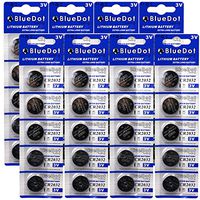 BlueDot Lithium Batteries, 3 Volts, 40 CR2032 batteries