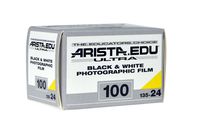 Arista EDU Ultra 100 ISO Black & White Photographic Film, 35mm, 24 exposure