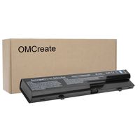 OMCreate Battery Compatible with 593572-001 HSTNN-DB1A HSTNN-CB1A PH06 593573-001 PH09 Compatible for HP ProBook 620 625 4320 4321S 4320S 4325S 4420S 4520S 4525S Compaq 320 321 326 420 425 621