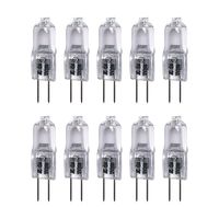 Vstar G4 12V 20W Halogen Bulb JC Type Bi-Pin Light,Clear, G4 Bi-pin Base, Halogen Light Bulb (20W 10Pack)