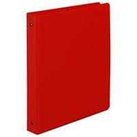 Samsill 1 Inch Value Document Storage 3 Ring Binder, Round Ring, 11 x 8.5 Inches,  Red (11303)