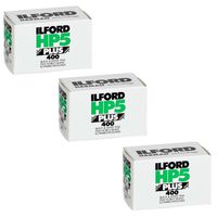 Ilford HP-5 Plus 400 Fast Black and White Professional Film, ISO 400, 35mm, 36 Exposures - 9 Pack