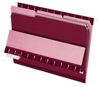 Pendaflex File Folders, Burgundy (PFX421013BUR)