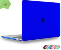 UESWILL MacBook Pro 13 inch Case 2019 2018 2017 2016, Smooth Matte Hard Case for MacBook Pro 13 inch, 2/4 Thunderbolt 3 Ports (USB-C), Model: A2159/A1989/A1706/A1708, Royal Blue