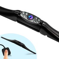 URVOLAX Car Backup Camera License Plate-Reverse-Rear View Camera IP69K Waterproof 170° Wide Angle Exclusive Auto Controller Adjustable Brightness/Guide Lines Universal for Vehicles SUV Night Vision