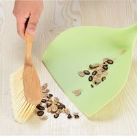 Afus Mini Desktop Sweep Cleaning Brush Small Broom Dustpan Set