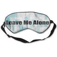 COMFORTLIFE Leave Me Alone 99% Eyeshade Blinders Sleeping Eye Patch Eye Mask Blindfold for Travel Insomnia Meditation