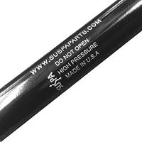 Suspa C16-20651 C1620651 19" Gas Prop, Quantity (2), Force 39 Lbs Per Prop, Force Per Set 78 Lbs, Camper Rear Window, Tonneau Cover Lift Supports, Window Lift Support, Struts, Made in USA