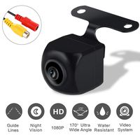 Dasaita 170° Angle HD Fisheye Lens Reversing Camera for Universal Rear View Backup Cams Back up Rearview Cams Reversing Parking Kit