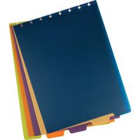 Staples 84385 Arc System Top Bound Tab Dividers Letter Assorted Colors 5/Pk
