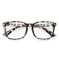 Blue Light Blocking Glasses Anti Eye Strain Minimize Headache UV Blocking Computer Reading Gaming Eyeglasses, Men/Women (Leopard)