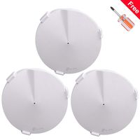 Wall Mount Holder for TP-Link Deco, BHUATO Wall Mount and Ceiling Mount Stand Bracket with Screwdriver Compatible TP-Link Deco M5 Whole Home Mesh WiFi System, Pack of 3