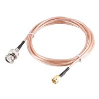 uxcell RG316 Coax Cable with BNC Male to SMA Male Connectors 1.83Meter/6Ft