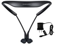 Samsung U Black Bluetooth Wireless in-Ear Headphones HD Premium Sound and Mic - with Wall Charger (Renewed)