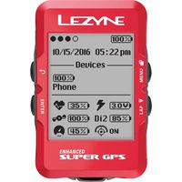 LEZYNE Super GPS Special Edition Metallic Red
