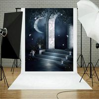 Iusun Halloween Backdrops, 1PC Halloween Backdrops Pumpkin Vinyl 3x5FT Lantern Photography Background Props For Studio Parties Photography (I)