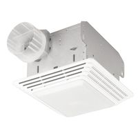 Broan-NuTone 678 Ventilation Fan and Light Combination, 50 CFM 2.5-Sones