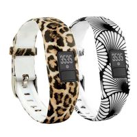 T-BLUER Compatible with Garmin Vivofit 3/JR Case Bands,Silicone Colorful Wristband Strap Replacement for Garmin Vivofit 3/JR Watch Band,No Tracker Included