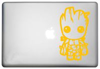 Baby Groot Sticker MacBook Pro Decal is a Baby Groot Plant Vinyl Decal. Laptop Sizes 11, 12, 13 and 15 inch. Looks Great with Your Guardians of The Galaxy Theme. Many Colors-Yellow