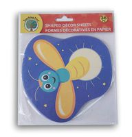 Teaching Tree Paper Shaped Decor Sheets - Firefly - 36 Count