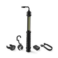 Neiko 40464A Cordless LED Work Light, 350 Lumens, 5 Hours Run Time, 4,000 mAh Rechargeable Li-ion Battery, Multi- Purpose