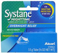 Systane Nighttime Lubricant Eye Ointment-0.123 oz, 3.5g