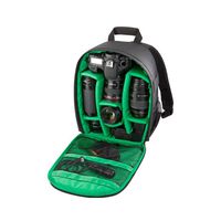 Yosoo Color Lining Camera Backpack Bag Rain Cover Waterproof DSLR Case for Canon Nikon Sony (Green)