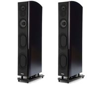 Polk Audio Home Theater System | 2 LSiM707 Flagship Floor-Standing Tower Speakers (Midnight Mahogany)