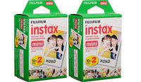 Fujifilm Instax Mini Instant Film (2 Twin Packs, 40 Total Pictures) for Instax Cameras