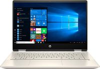 2020 HP Pavilion x360 2-in-1 Laptop Computer, 10th Gen Intel Core i5-10210U Up to 4.1GHz, 8GB DDR4 Memory, 256GB PCIe SSD + 16GB Optane, 14" FHD Touchscreen Display, Windows 10, Gold